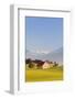 Cottage in Prealps Landscape, Fussen, Ostallgau, Allgau, Allgau Alps, Bavaria, Germany, Europe-Markus Lange-Framed Photographic Print