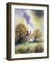 Cottage in Suffolk-John Lidzey-Framed Giclee Print