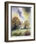 Cottage in Suffolk-John Lidzey-Framed Giclee Print