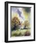 Cottage in Suffolk-John Lidzey-Framed Giclee Print