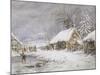 Cottage in Winter-Edward William Cooke-Mounted Giclee Print