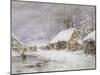 Cottage in Winter-Edward William Cooke-Mounted Giclee Print