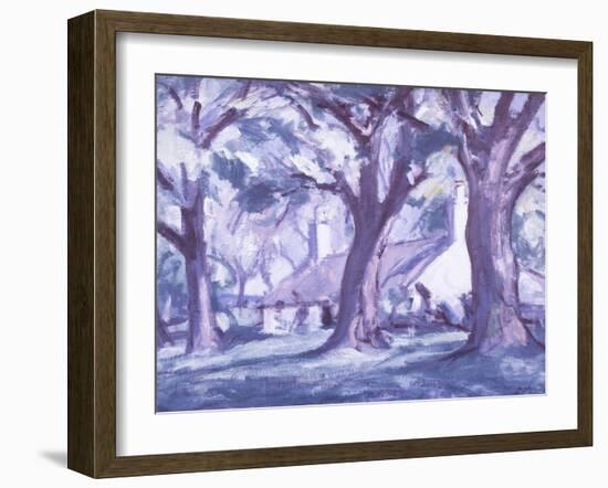 Cottage, Kirkcudbright-Samuel John Peploe-Framed Giclee Print