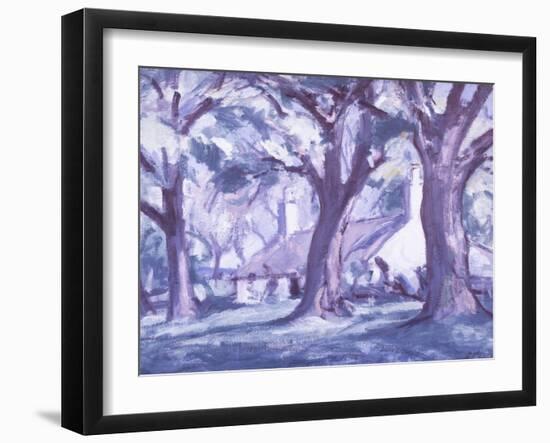 Cottage, Kirkcudbright-Samuel John Peploe-Framed Giclee Print