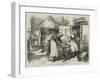 Cottage Life in Warwickshire, Baking Day-null-Framed Giclee Print