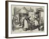 Cottage Life in Warwickshire, Baking Day-null-Framed Giclee Print