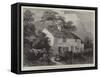 Cottage Near Denbigh Where Mr Stanley Was Born-null-Framed Stretched Canvas