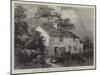 Cottage Near Denbigh Where Mr Stanley Was Born-null-Mounted Giclee Print