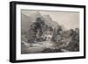 Cottage Near Dolgelly-James Bourne-Framed Giclee Print