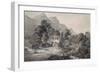 Cottage Near Dolgelly-James Bourne-Framed Giclee Print