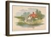 Cottage, near Hastings, c19th century-null-Framed Giclee Print