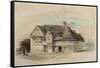 Cottage near Hastings-John Burnet-Framed Stretched Canvas