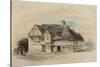 Cottage near Hastings-John Burnet-Stretched Canvas