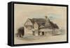 Cottage near Hastings-John Burnet-Framed Stretched Canvas