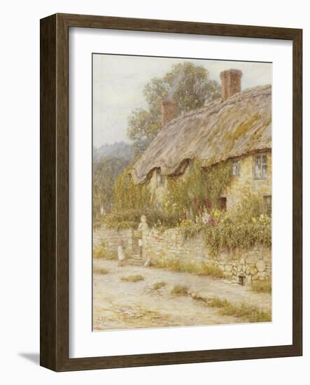 Cottage Near Wells, Somerset-Helen Allingham-Framed Giclee Print