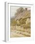 Cottage Near Wells, Somerset-Helen Allingham-Framed Giclee Print