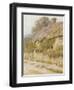 Cottage Near Wells, Somerset-Helen Allingham-Framed Giclee Print