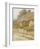 Cottage Near Wells, Somerset-Helen Allingham-Framed Giclee Print