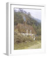 Cottage near Witley, Surrey-Helen Allingham-Framed Giclee Print