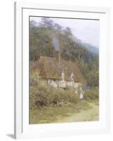 Cottage near Witley, Surrey-Helen Allingham-Framed Giclee Print