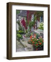 Cottage on Chipping Steps, Tetbury Town, Gloucestershire, Cotswolds, England, United Kingdom-Richard Cummins-Framed Photographic Print