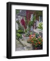 Cottage on Chipping Steps, Tetbury Town, Gloucestershire, Cotswolds, England, United Kingdom-Richard Cummins-Framed Photographic Print