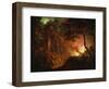 Cottage on Fire, C.1786-87-Joseph Wright of Derby-Framed Giclee Print