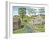 Cottage Pathway-Bob Fair-Framed Giclee Print