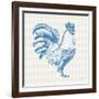 Cottage Rooster I-Sue Schlabach-Framed Art Print