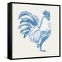 Cottage Rooster I-Sue Schlabach-Framed Stretched Canvas