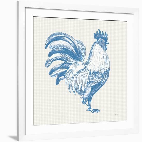 Cottage Rooster I-Sue Schlabach-Framed Art Print