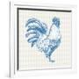 Cottage Rooster I-Sue Schlabach-Framed Art Print