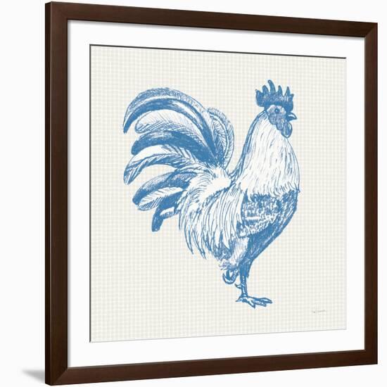 Cottage Rooster I-Sue Schlabach-Framed Art Print