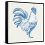 Cottage Rooster I-Sue Schlabach-Framed Stretched Canvas