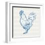 Cottage Rooster II-Sue Schlabach-Framed Art Print