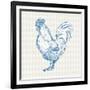 Cottage Rooster II-Sue Schlabach-Framed Art Print