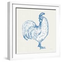 Cottage Rooster III-Sue Schlabach-Framed Art Print