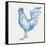 Cottage Rooster IV-Sue Schlabach-Framed Stretched Canvas