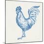 Cottage Rooster IV-Sue Schlabach-Mounted Art Print