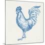 Cottage Rooster IV-Sue Schlabach-Mounted Art Print