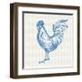 Cottage Rooster IV-Sue Schlabach-Framed Art Print