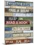 Cottage Rules-Mark Chandon-Mounted Giclee Print
