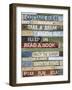 Cottage Rules-Mark Chandon-Framed Giclee Print