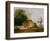 Cottage Scenery, 1845-George Caleb Bingham-Framed Giclee Print