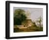 Cottage Scenery, 1845-George Caleb Bingham-Framed Giclee Print