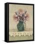 Cottage Shelf Bouquet IV-Cheri Blum-Framed Stretched Canvas