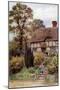 Cottage Steps, Ardington, Berkshire-Alfred Robert Quinton-Mounted Giclee Print