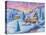 Cottage under the Snowcabin Winter-ZPR Int’L-Stretched Canvas