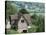 Cottage, Vallee d'Auge (Auge Valley), Basse Normandie (Normandy), France-Guy Thouvenin-Stretched Canvas