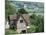 Cottage, Vallee d'Auge (Auge Valley), Basse Normandie (Normandy), France-Guy Thouvenin-Mounted Photographic Print